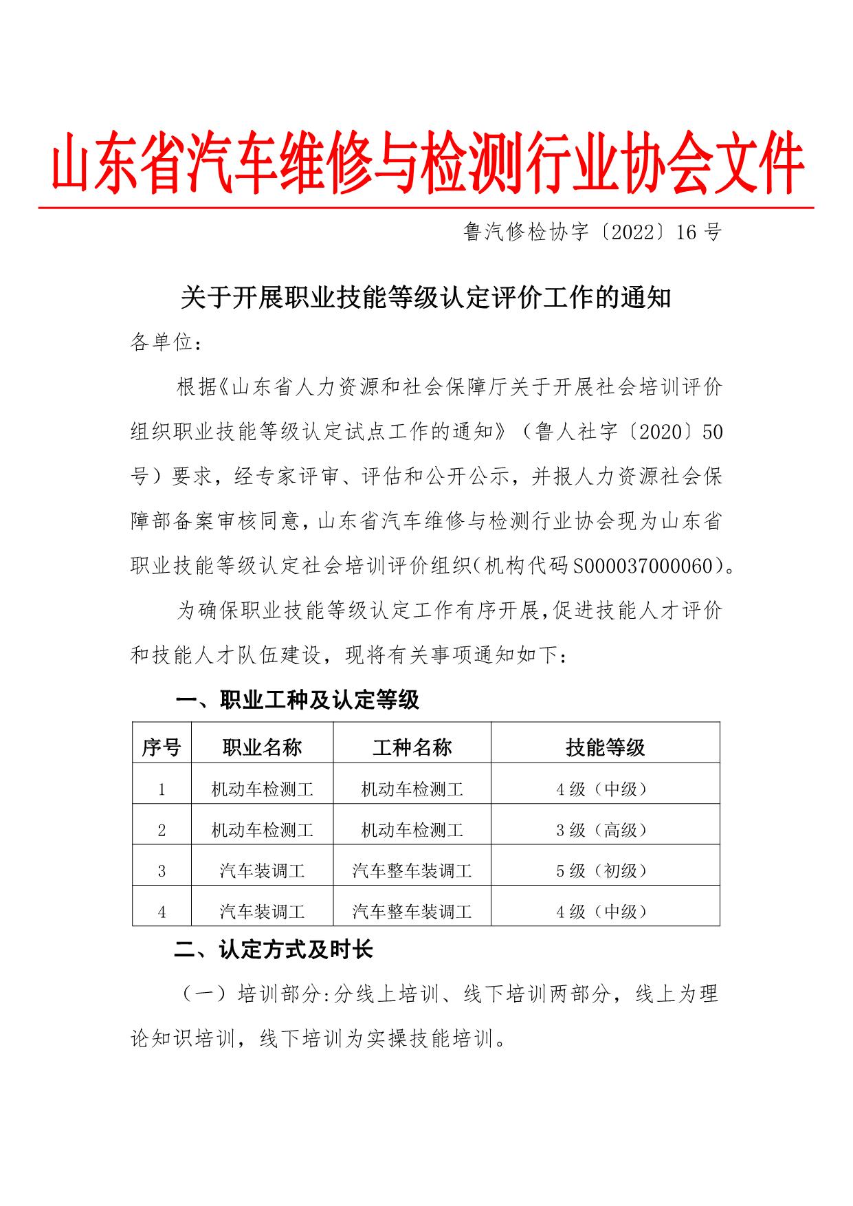 关于开展职业技能等级认定评价工作的通知_1.jpg